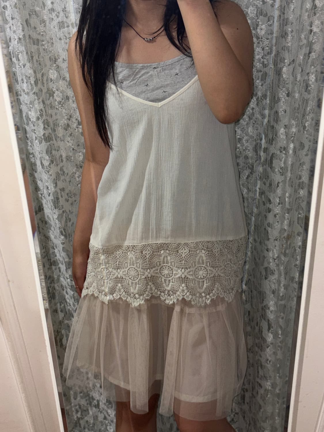 Lace sleeveless 상품이미지4