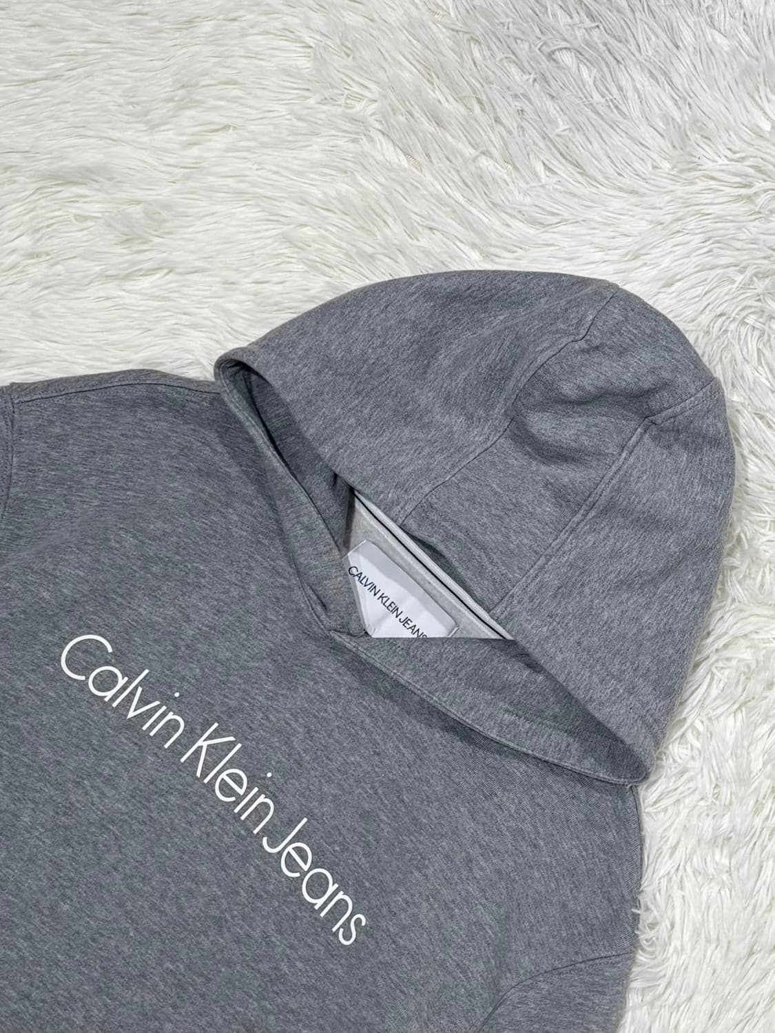 캘빈클라인 스펠로고 후드 상품이미지4