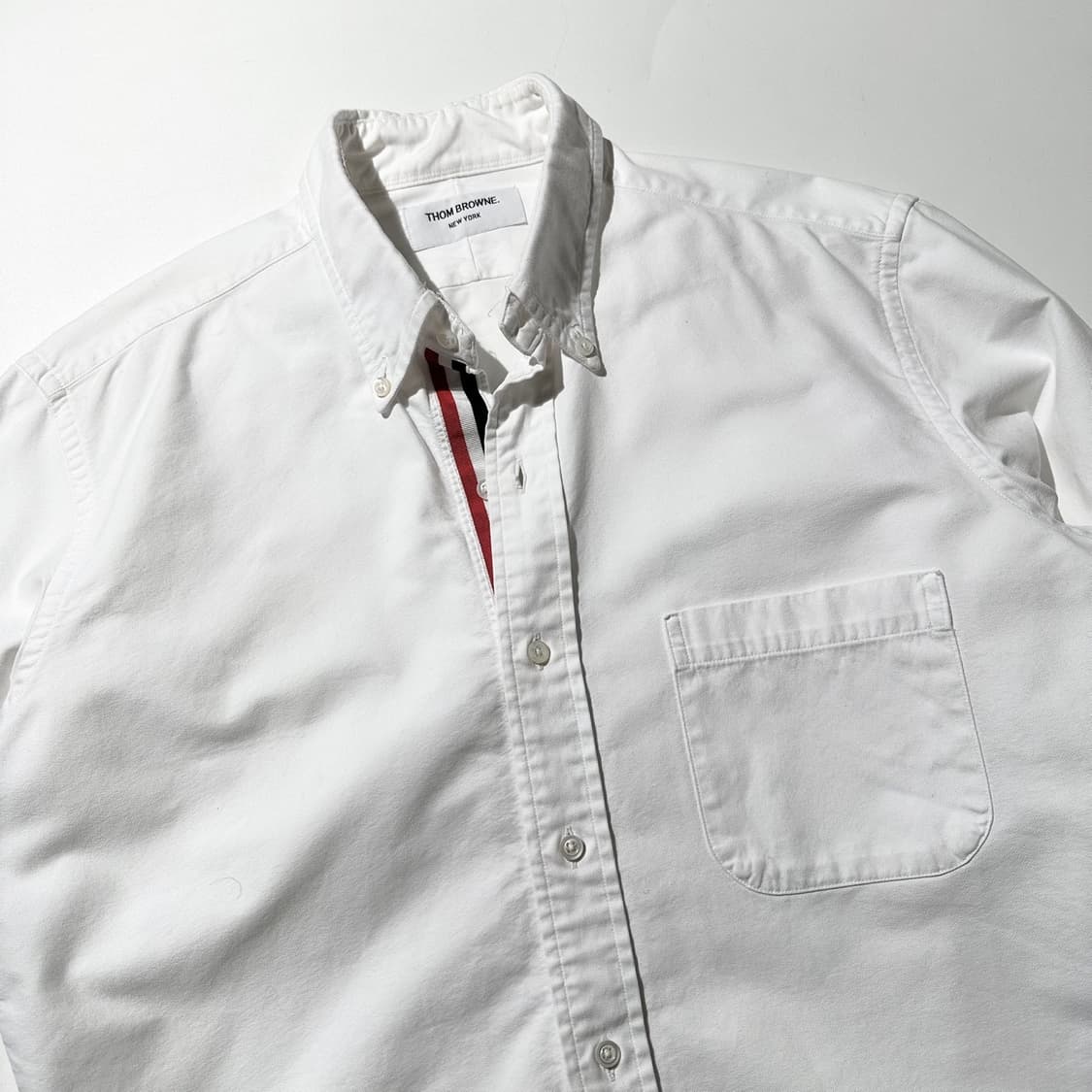 톰브라운 히든삼선 옥스포드 셔츠 상품이미지4