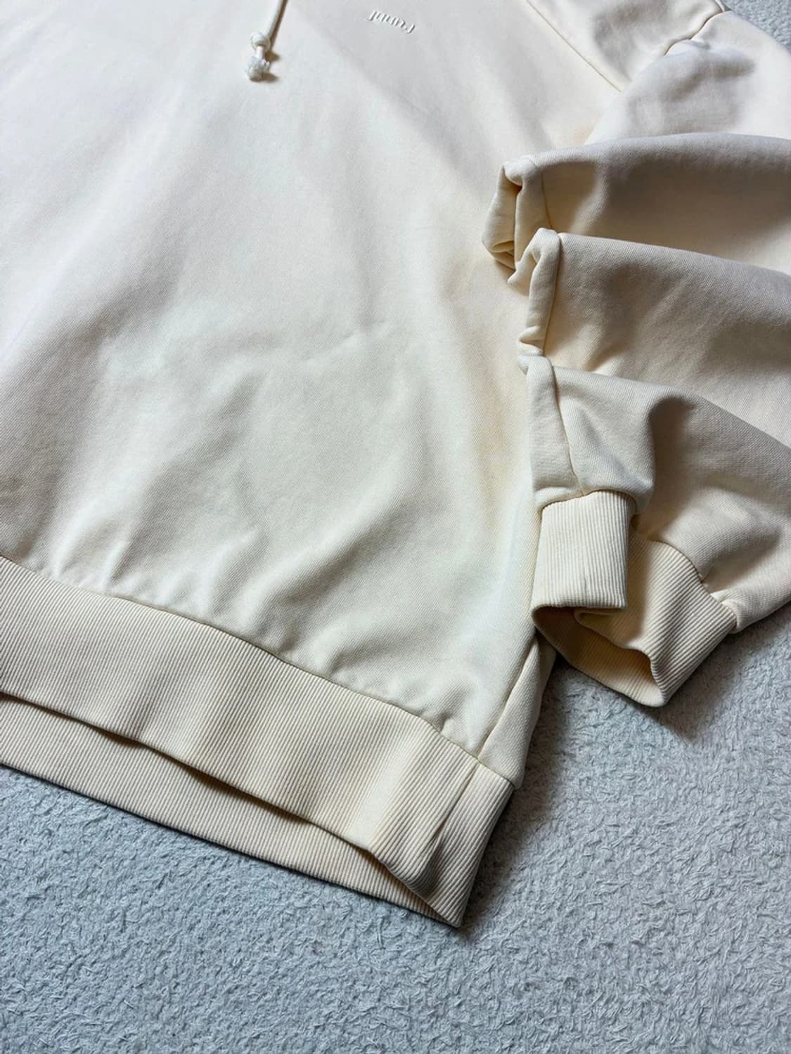 준지 JUUN J 22ss 그래픽 루즈핏 후드티 PN6444 상품이미지7