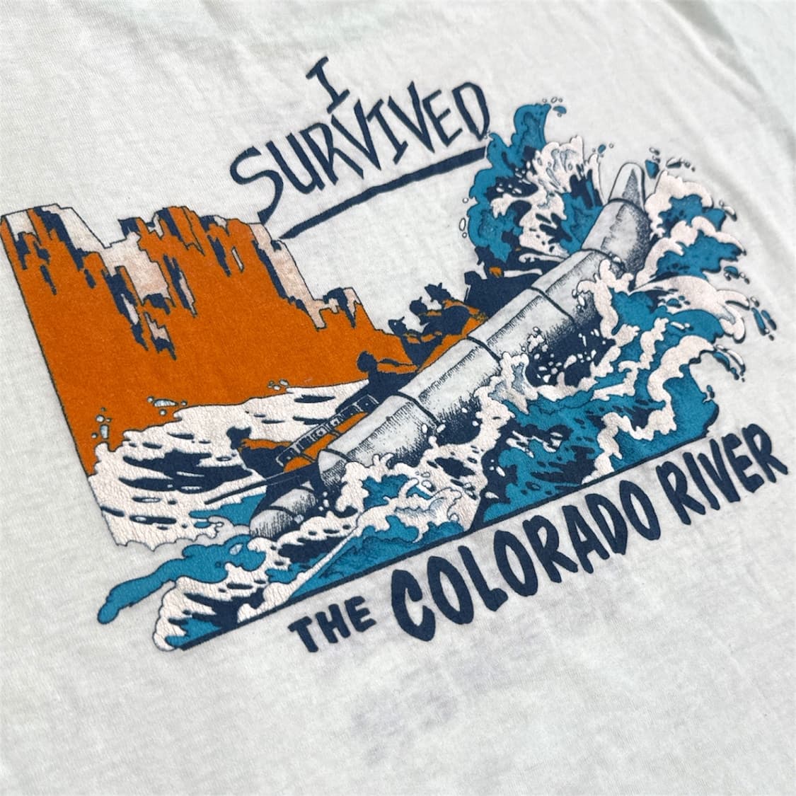 90s 저지스 그랜드 캐년 맵 티셔츠 상품이미지6