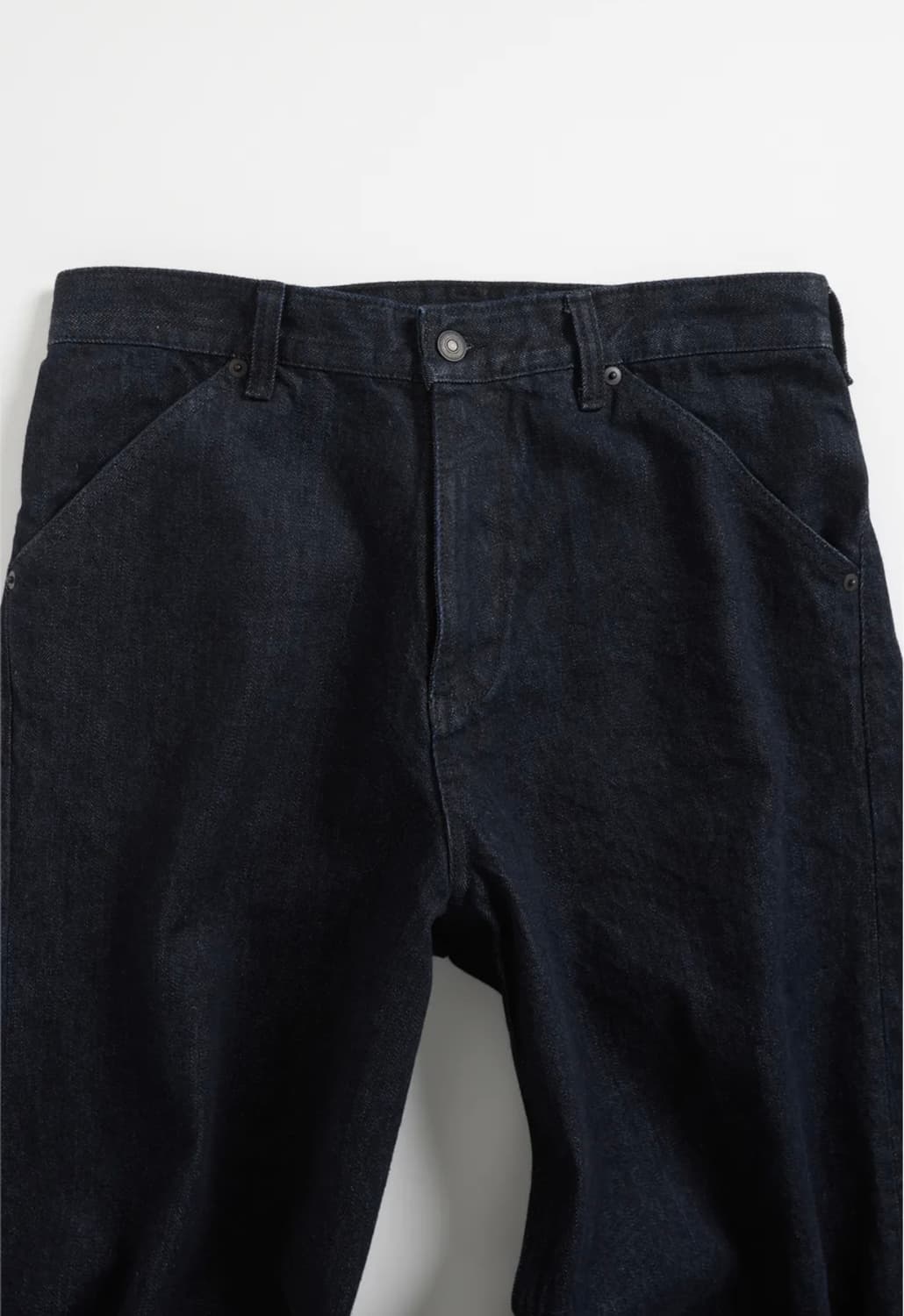 해칭룸 - Wide Curve Jeans Washed Indigo (M) 상품이미지4