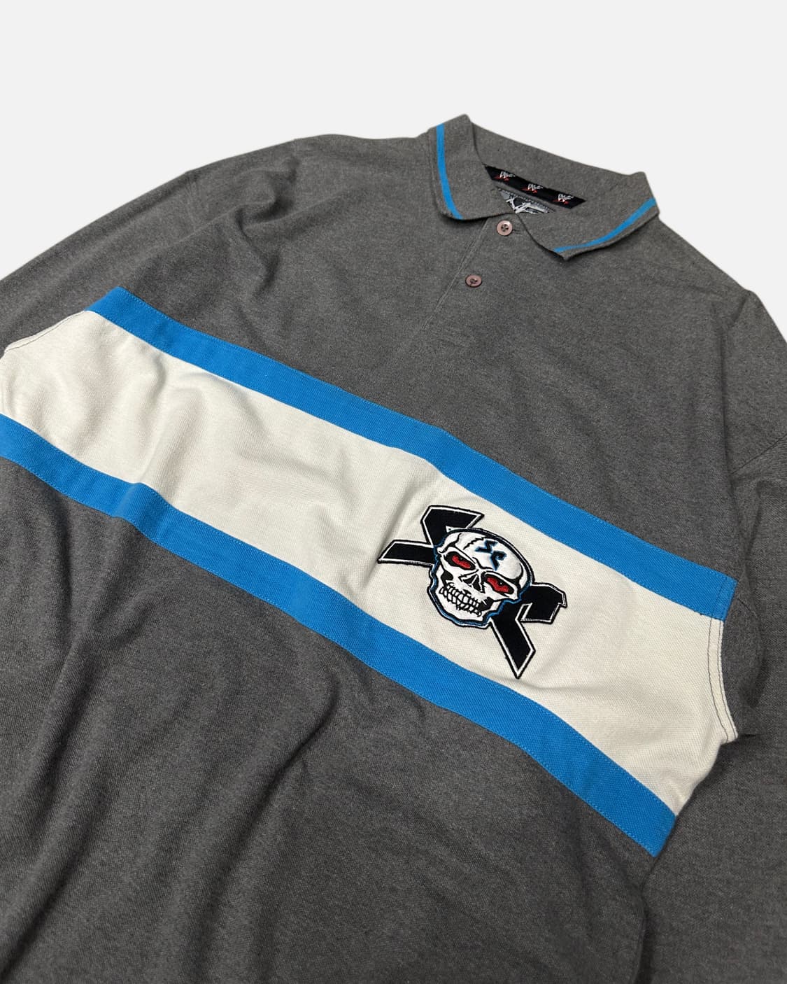 WWF WWE 99's signature skull patch pk t 상품이미지2