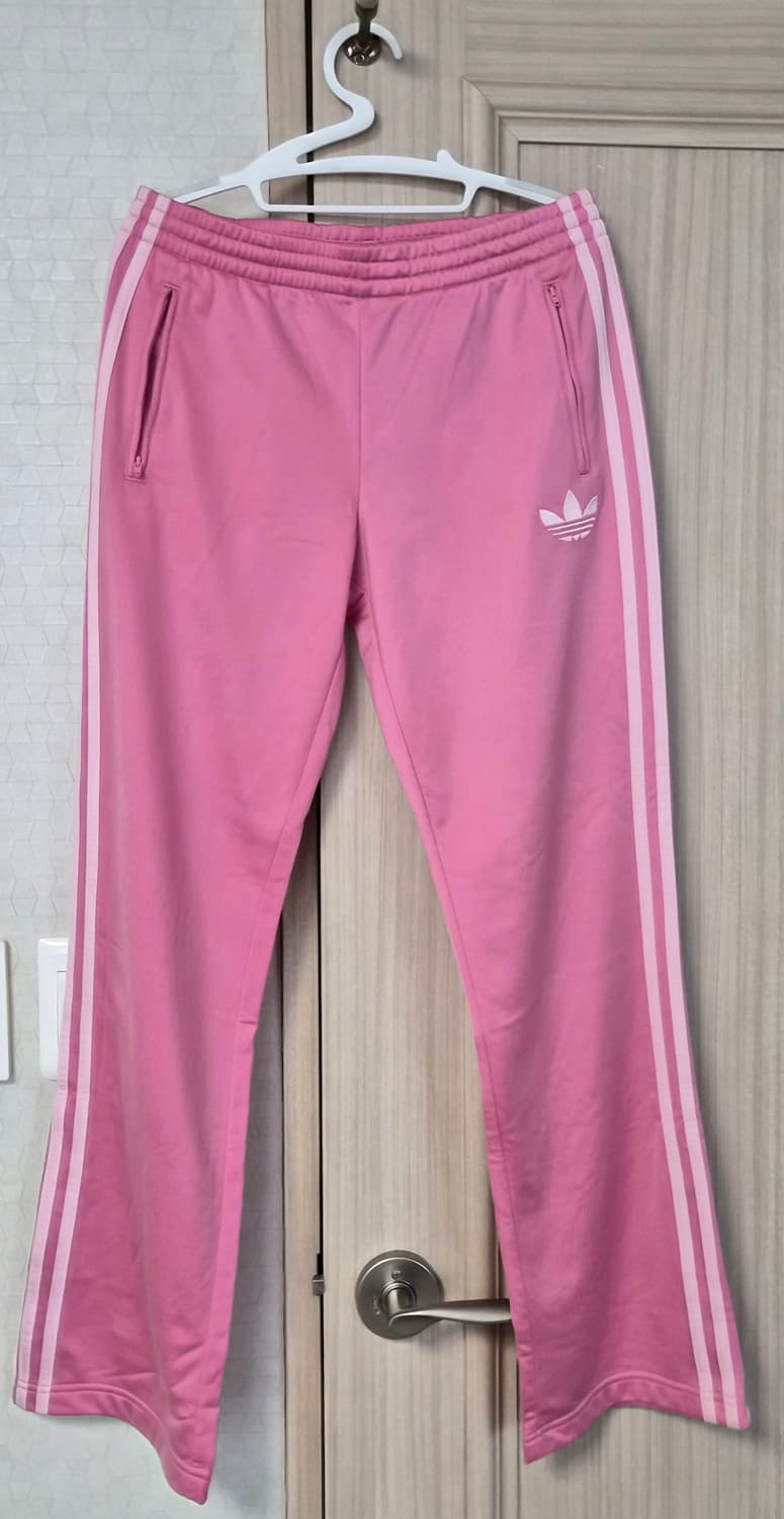 아디다스 핑크색 삼선 트레이닝 바지 상품이미지1