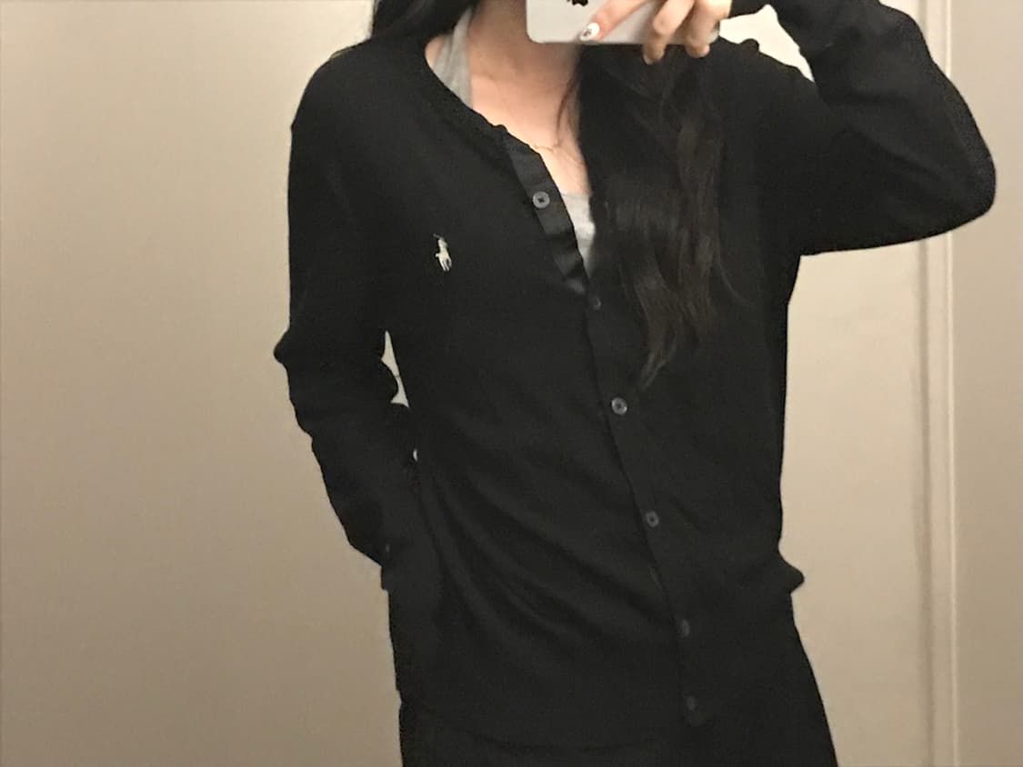 폴로 코튼 가디건 상품이미지3