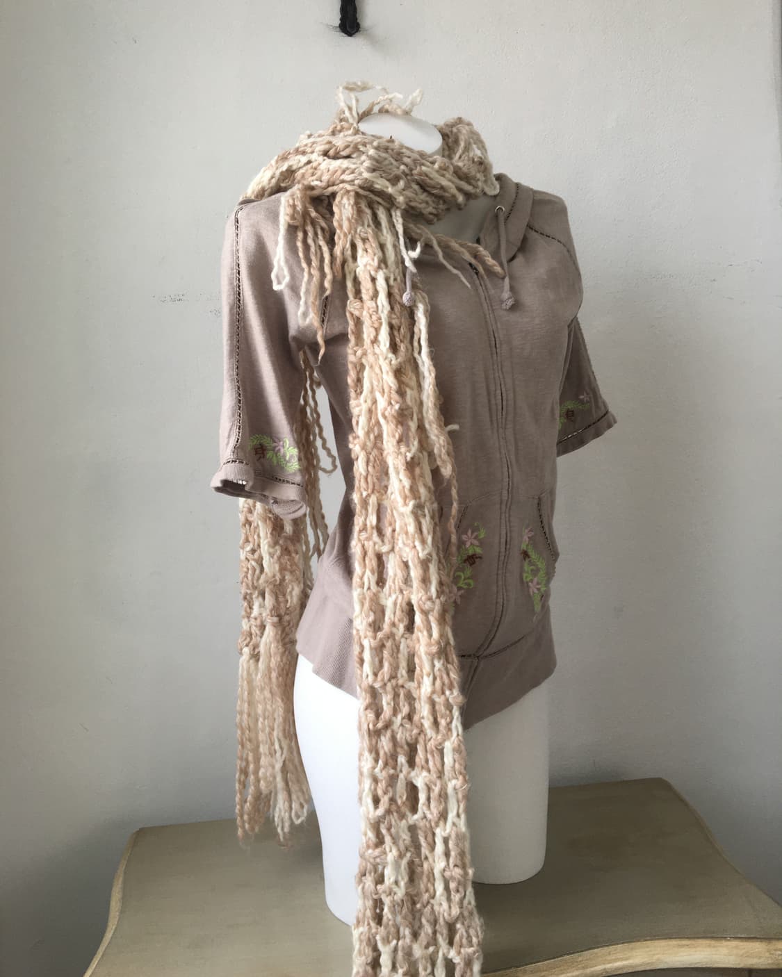  fringe point net muffler 상품이미지1