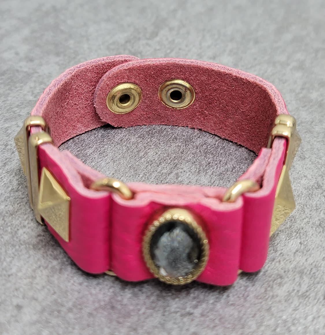 stud leather bracelet 상품이미지2