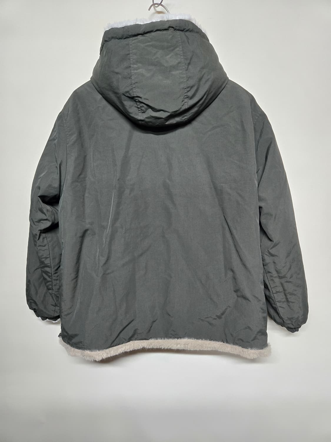 NBA 뉴욕 닉스 양털/패딩 리버시블 후드 자켓 S 상품이미지5