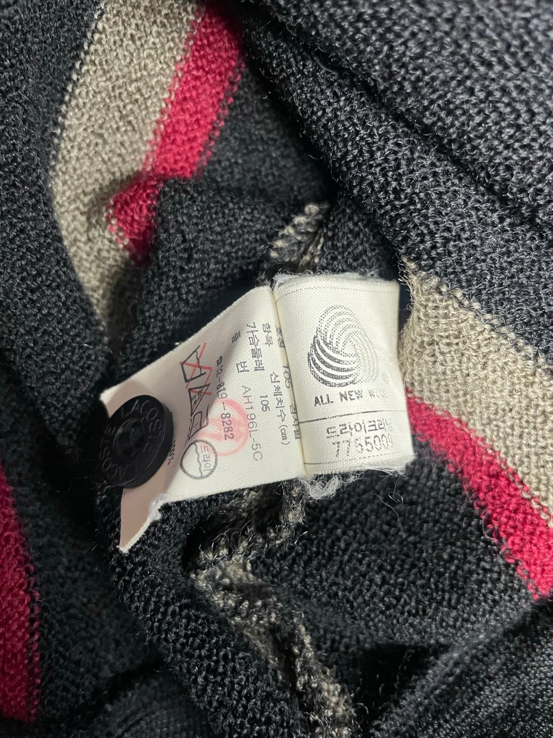 90s vintage LACOSTE WOOL KINT 상품이미지8
