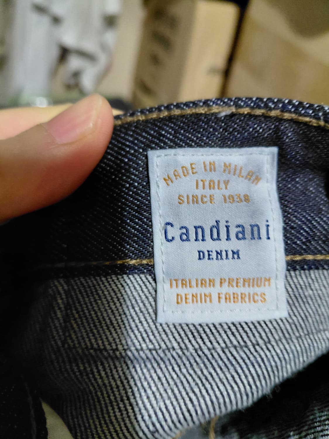 [플랙진]칸디아니 스티즈051 로우 데님 청바지 32사이즈  상품이미지5