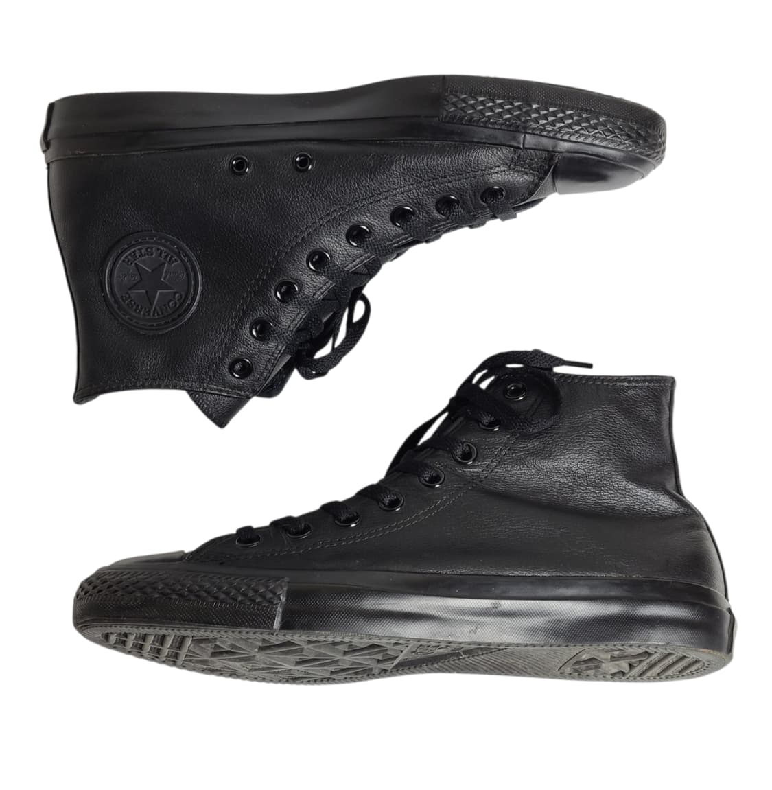 270) CONVERSE 컨버스 척 테일러 올스타 레더 블랙 모노 상품이미지6