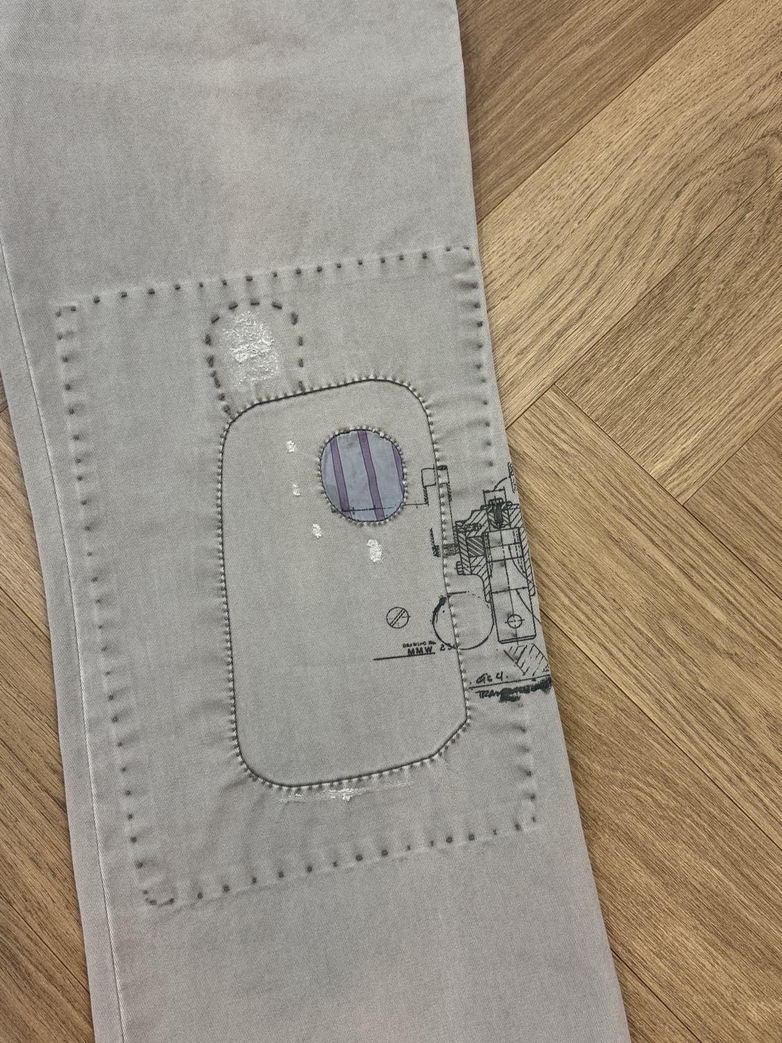 폴로랄프로렌 데미지 프린팅 치노팬츠 - 32사이즈 상품이미지6