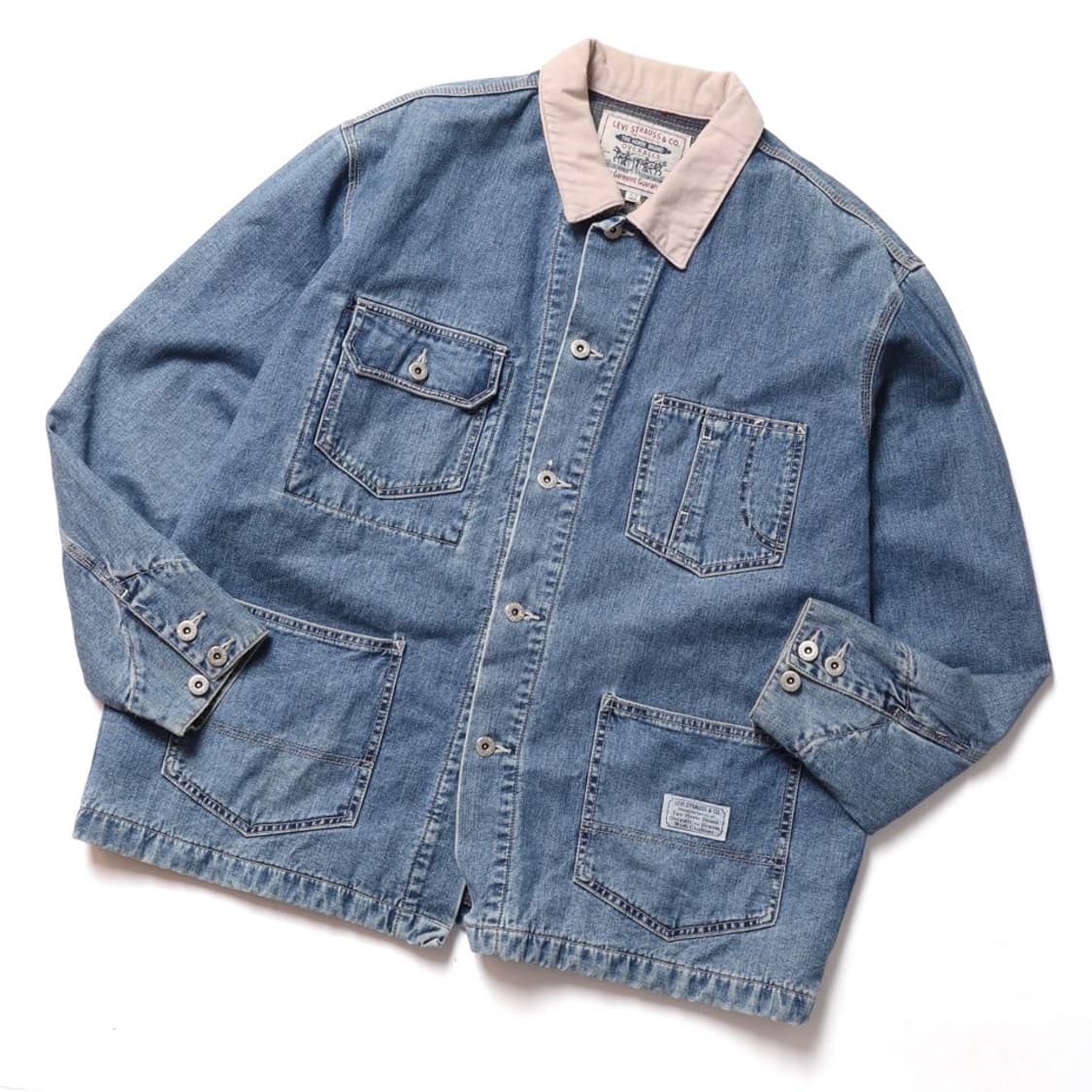 리바이스 90’s Levi's Denim Chore Jacket 
 상품이미지1