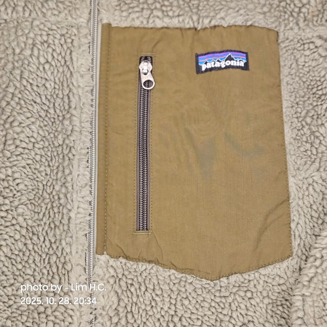 파타고니아 레트로 파일 플리스 자켓 베이지 상품이미지3
