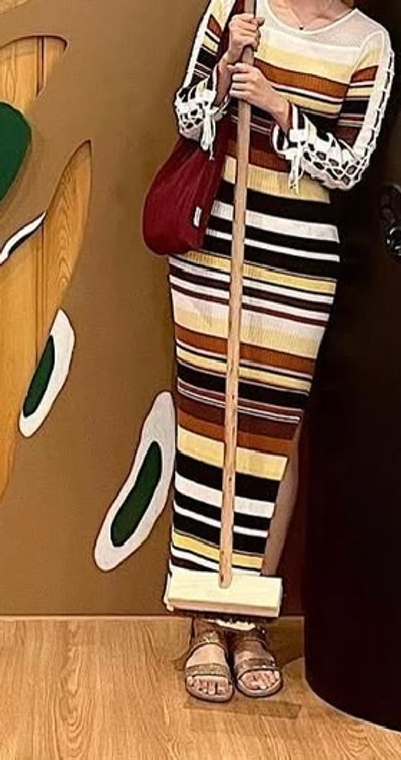 PATRIZIA PEPE  파트리치아 페페 맥시 롱 원피스 상품이미지7