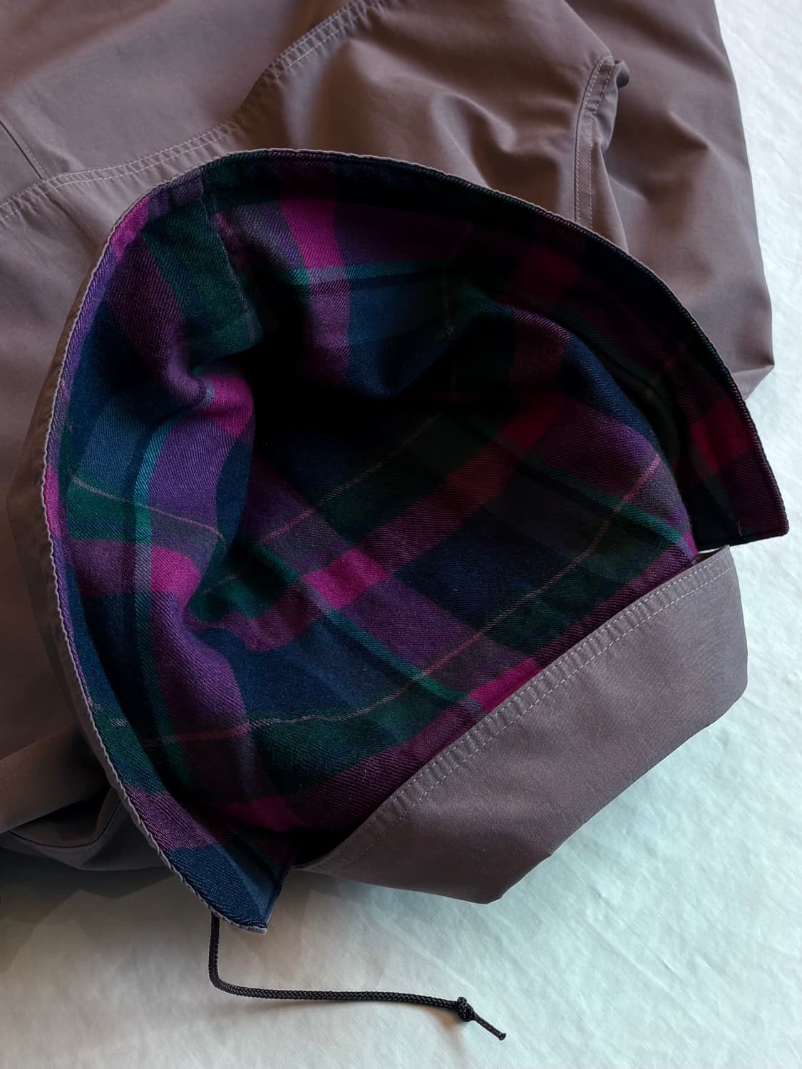 (55반-66반) 80s USA 에디바우어 후디드 발마칸 코트 상품이미지10