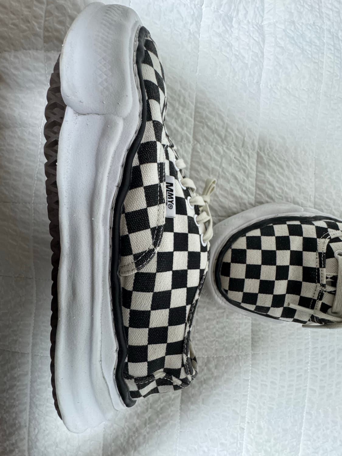 미하라야스히로 베이커 체커보드 41사이즈 팝니다. 상품이미지9