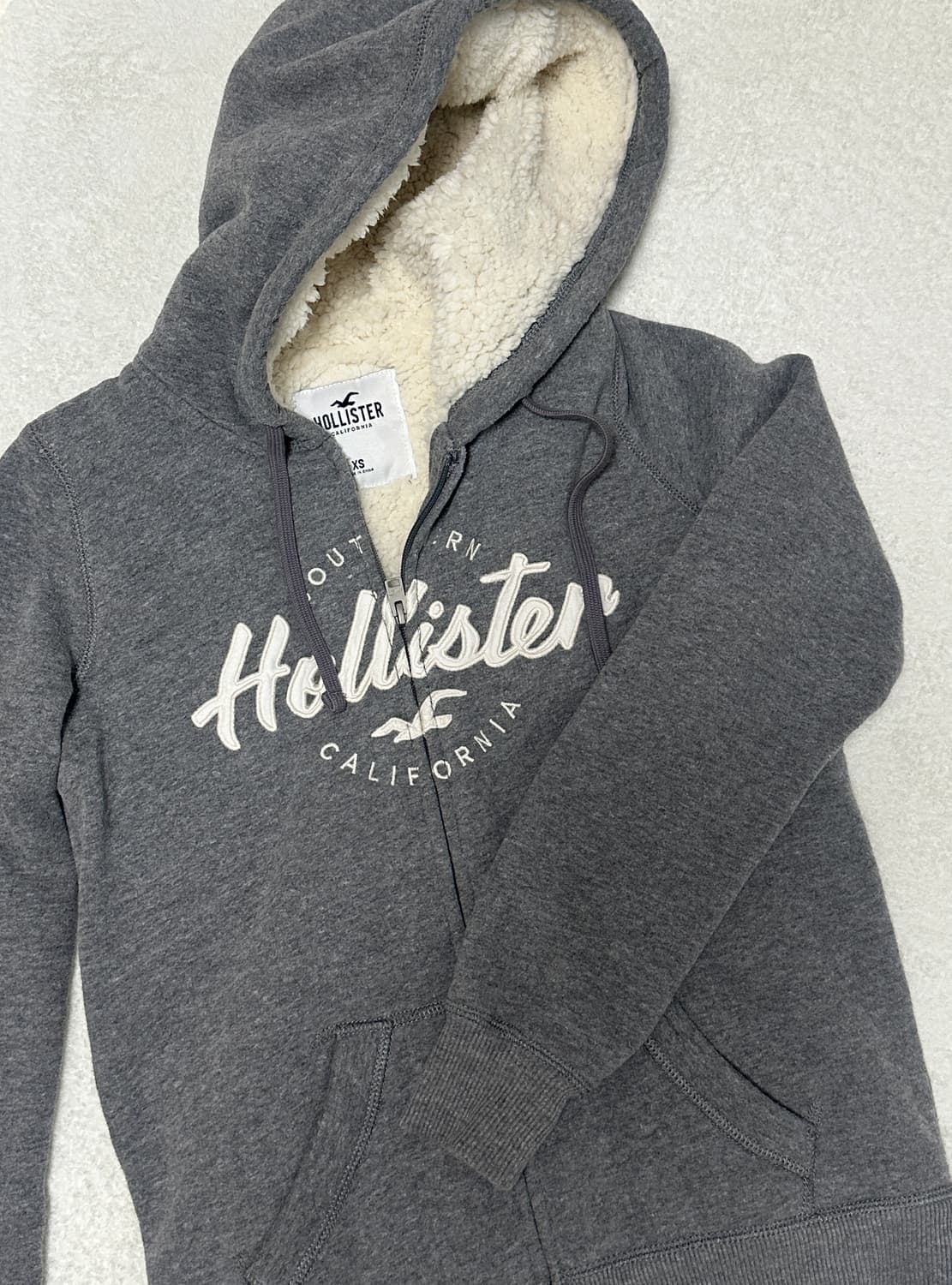 홀리스터 후드집업 XS 상품이미지1