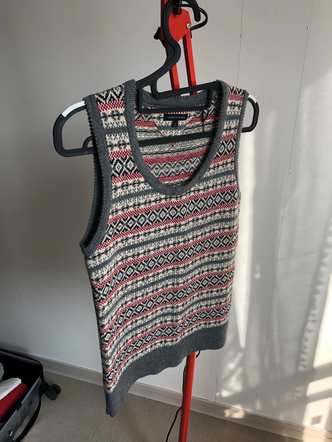 아가일 타미힐피거 니트 베스트 상품이미지1