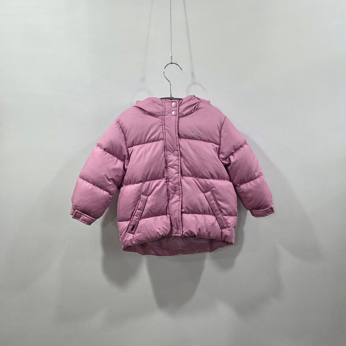 블루독 키즈 핑크 패딩 80/20 상품이미지1