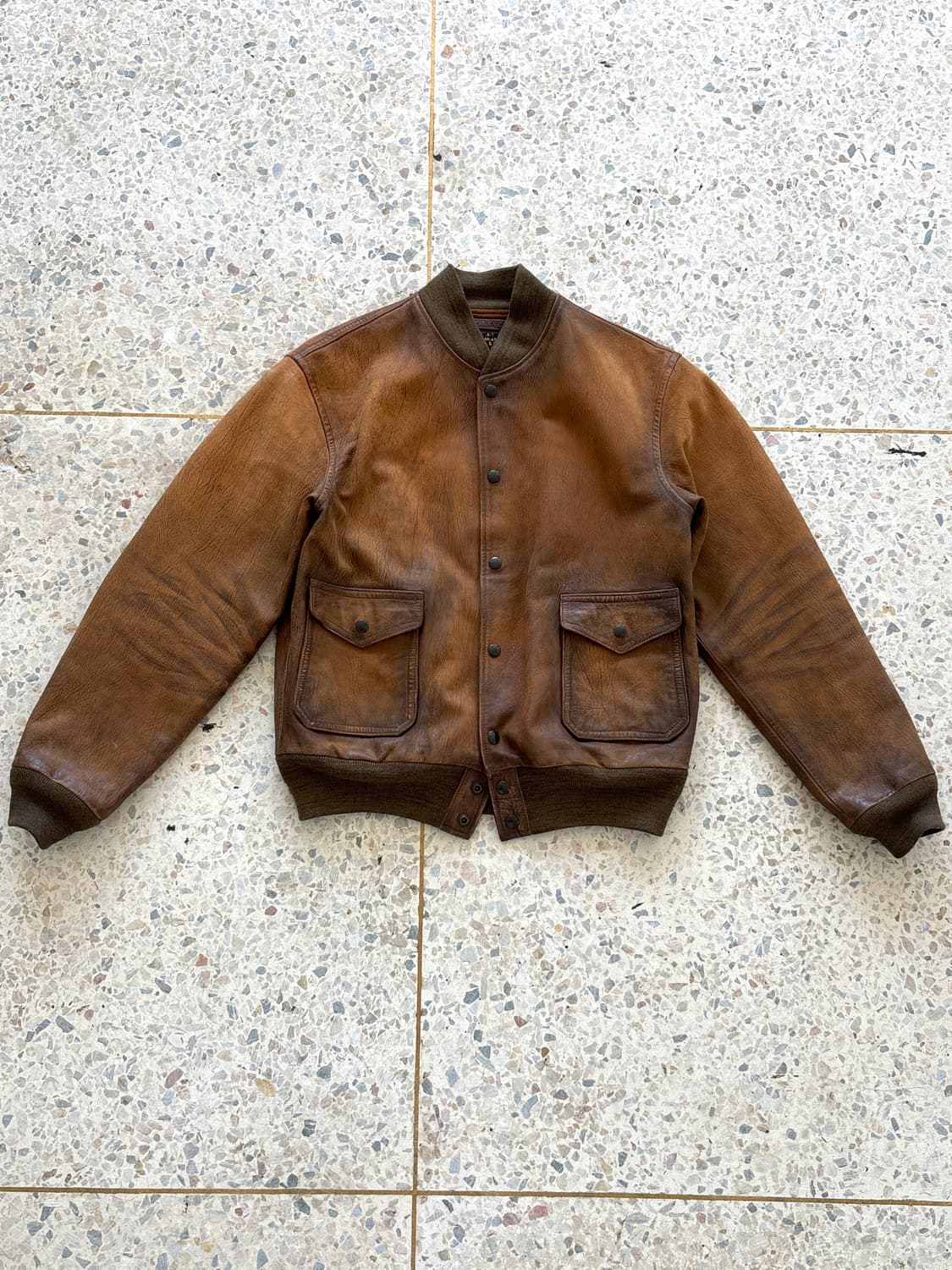 RRL A-1 리버시블 레더자켓 상품이미지2