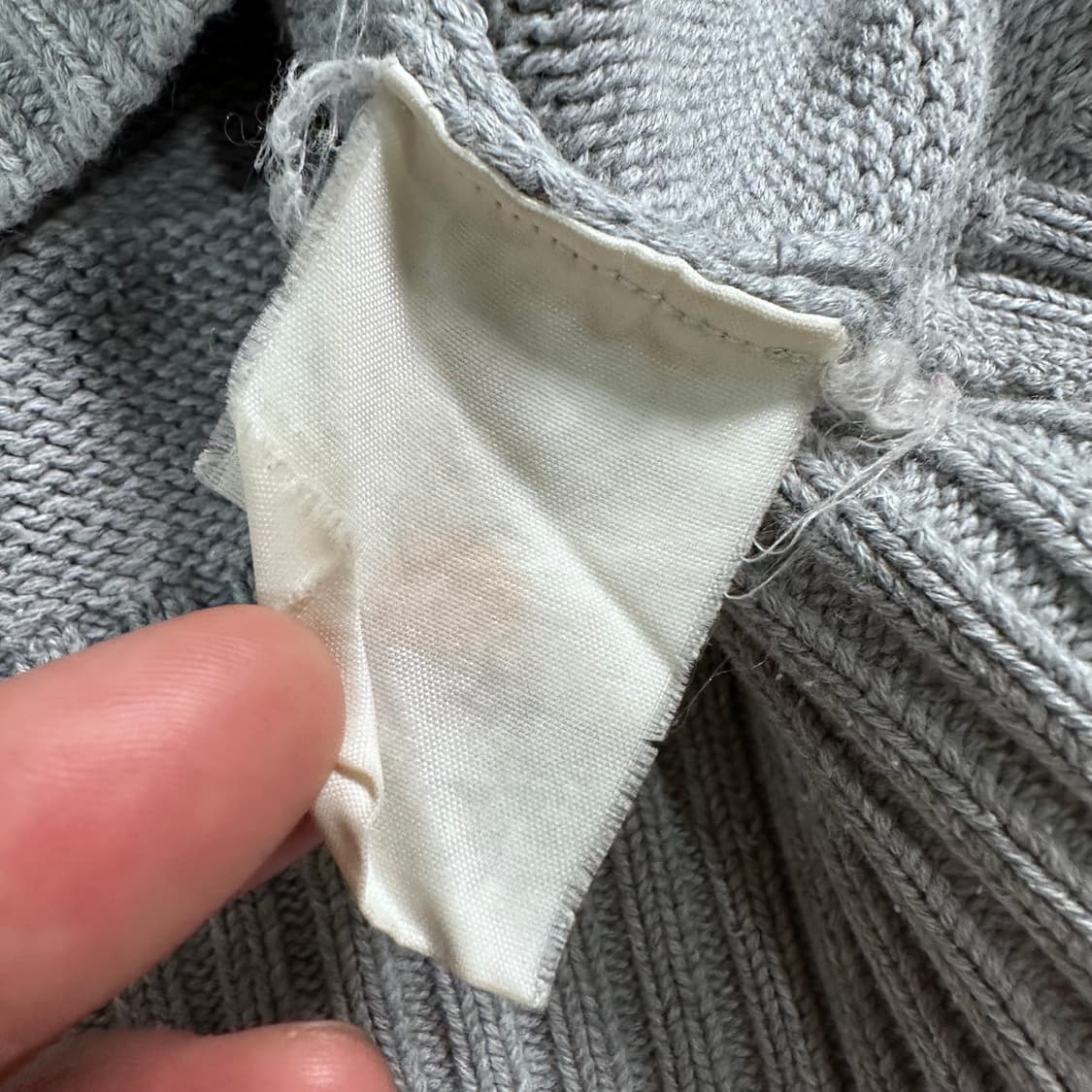 폴로 랄프로렌 그레이 코튼 니트 상품이미지7