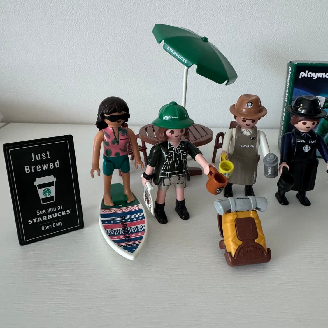 미개봉포함)일괄)스타벅스 21 플레이모빌 피규어 8개 상품이미지4