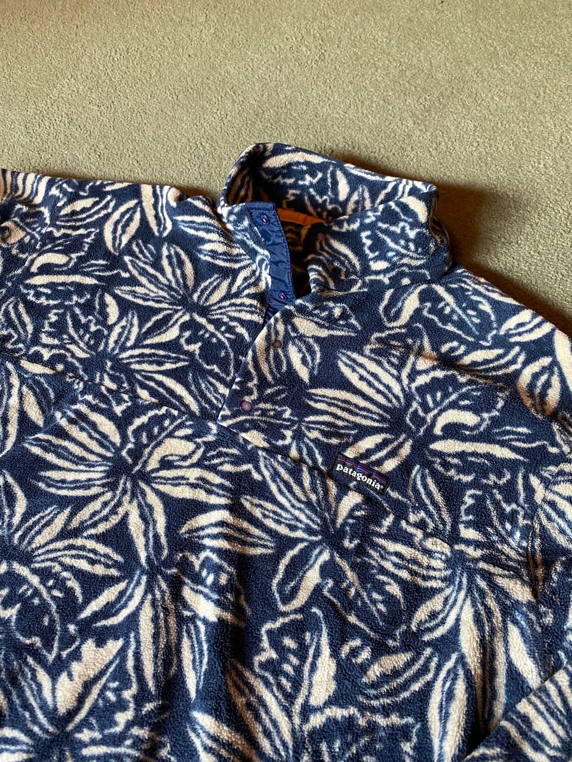 🌊90s US made Patagonia synchila flower  상품이미지1