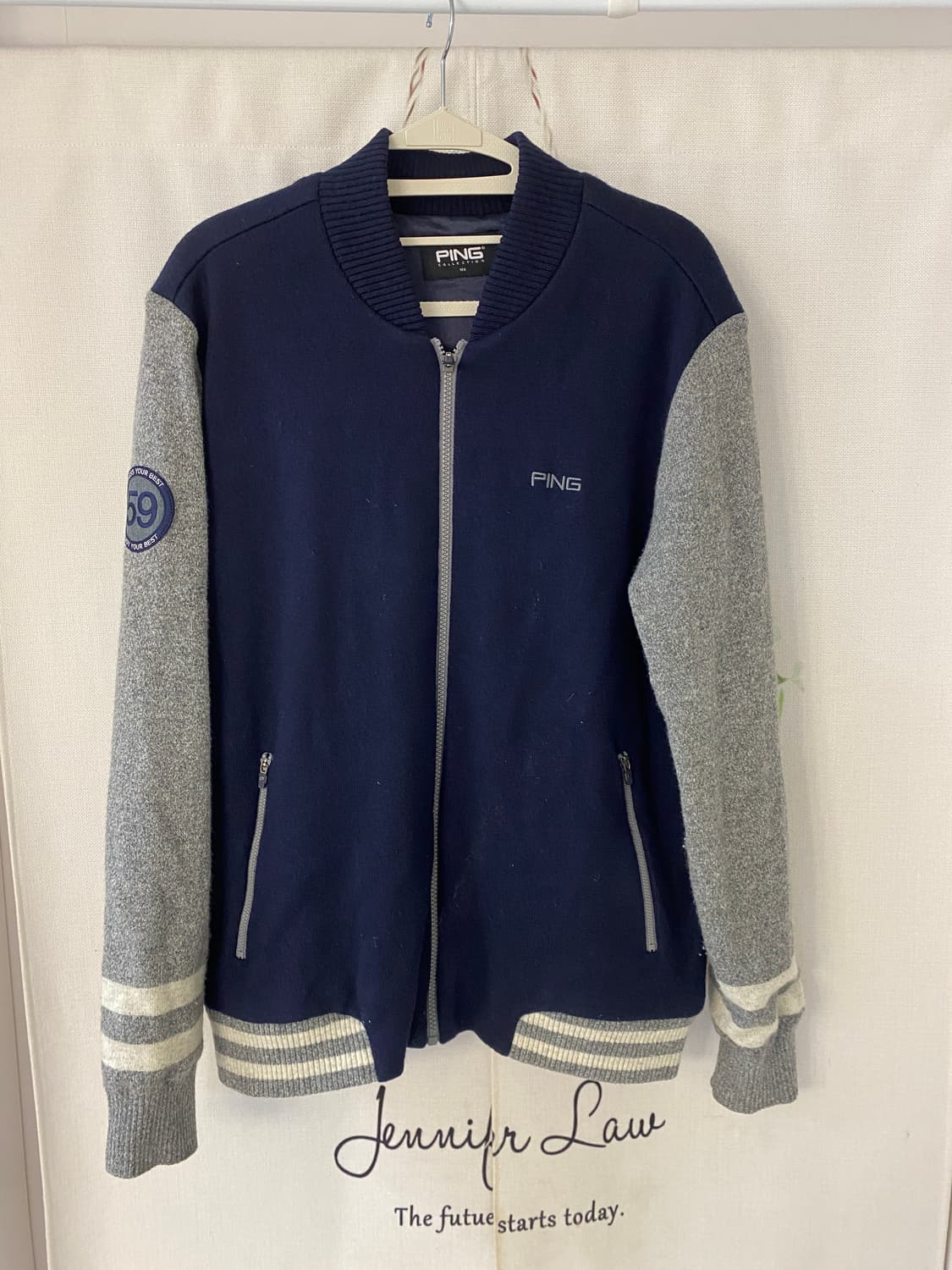 100) 핑 골프웨어 방풍 집업 가디건 판매 상품이미지2