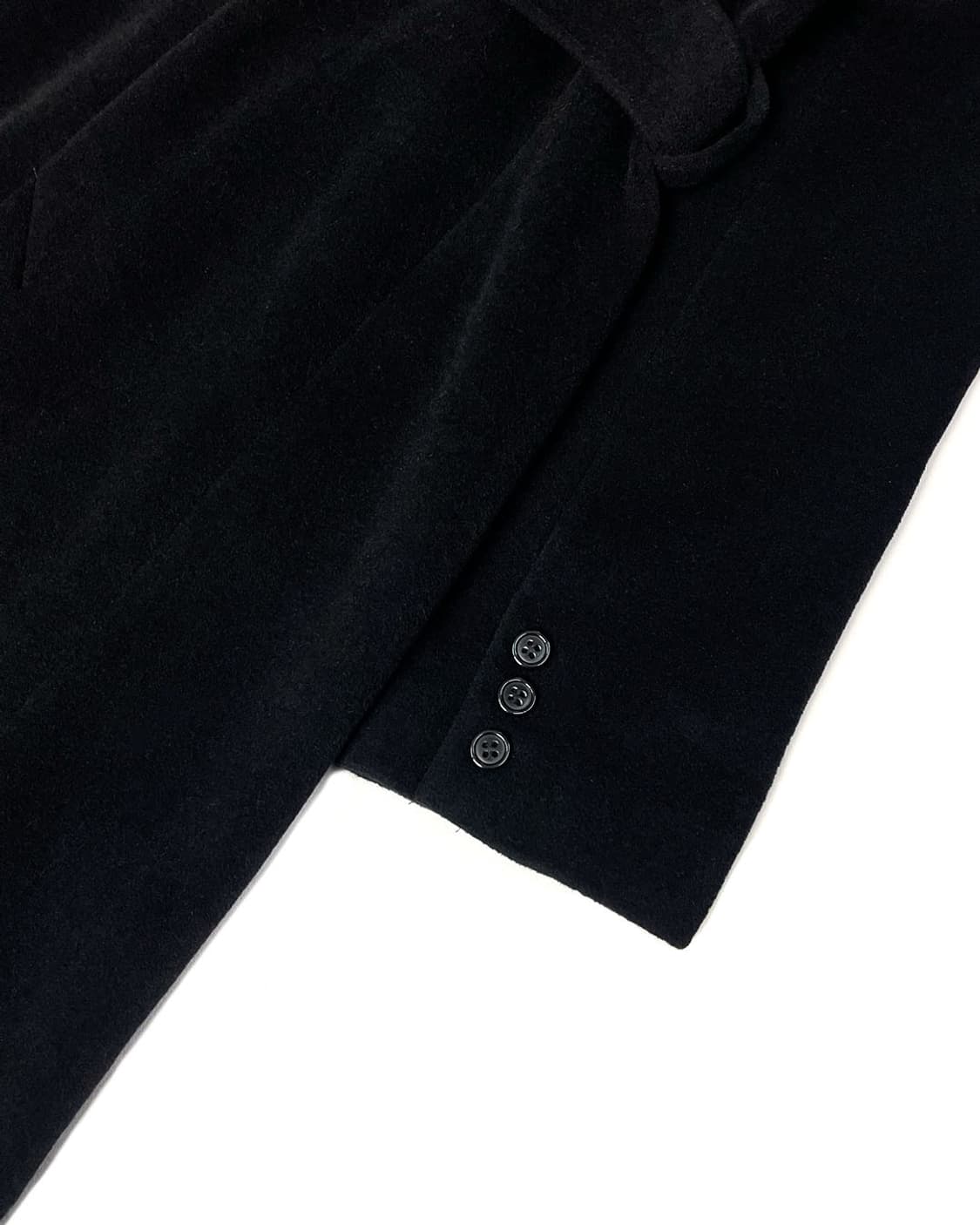 Comme Ca Ism 폭스 퍼 카라 벨튀드 코트 (퍼 탈착가능) 상품이미지10