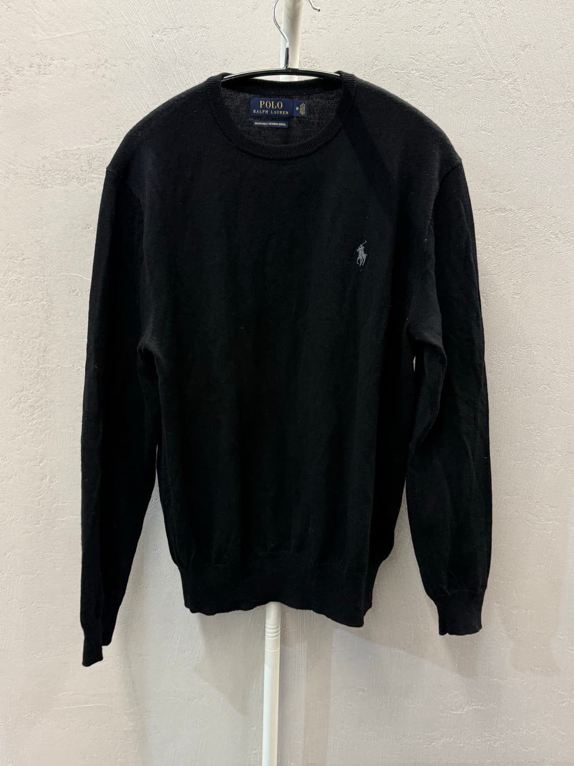 폴로 랄프로렌 블랙 니트 M 상품이미지2