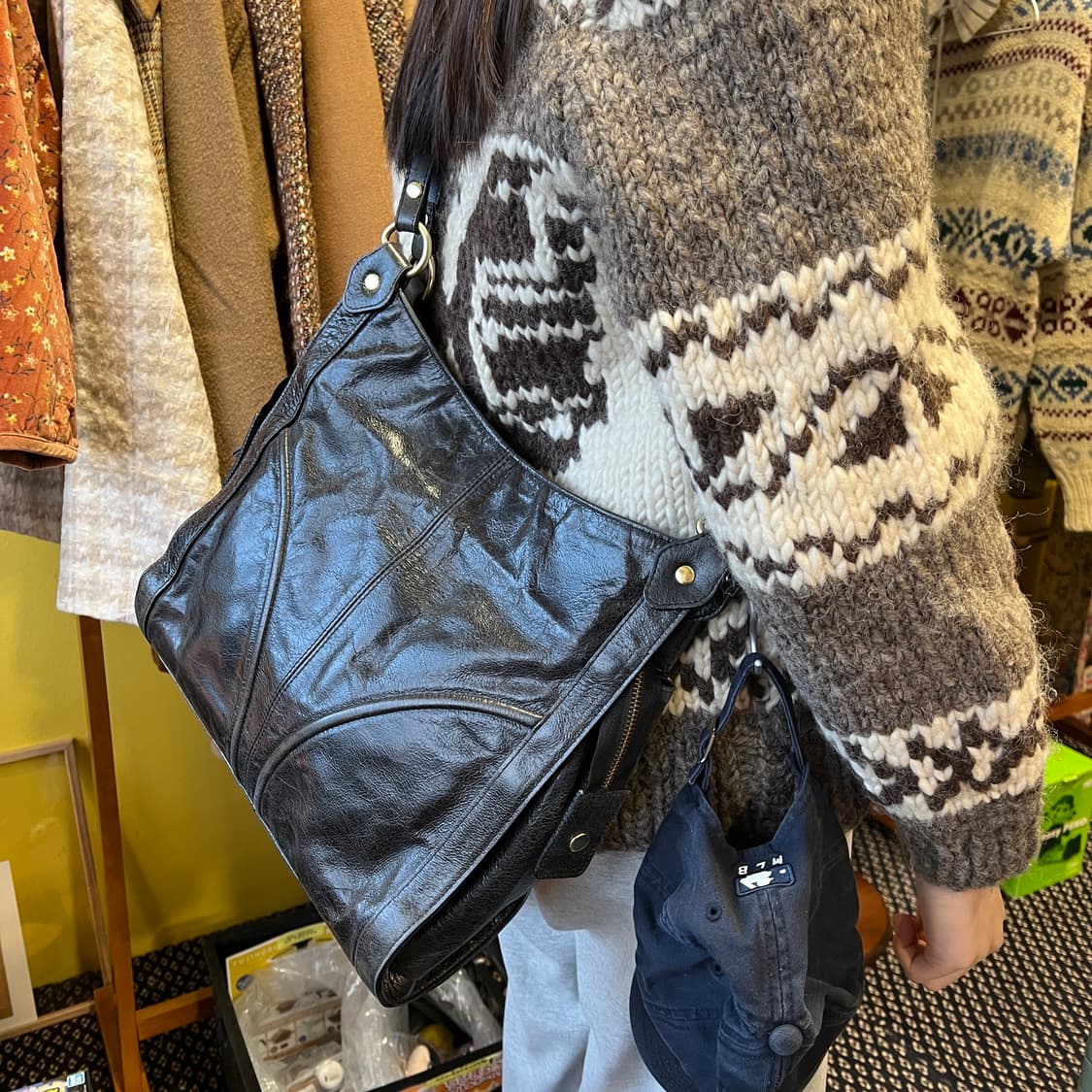 [Japanese Vintage] 빌리키키백 소가죽 상품이미지3