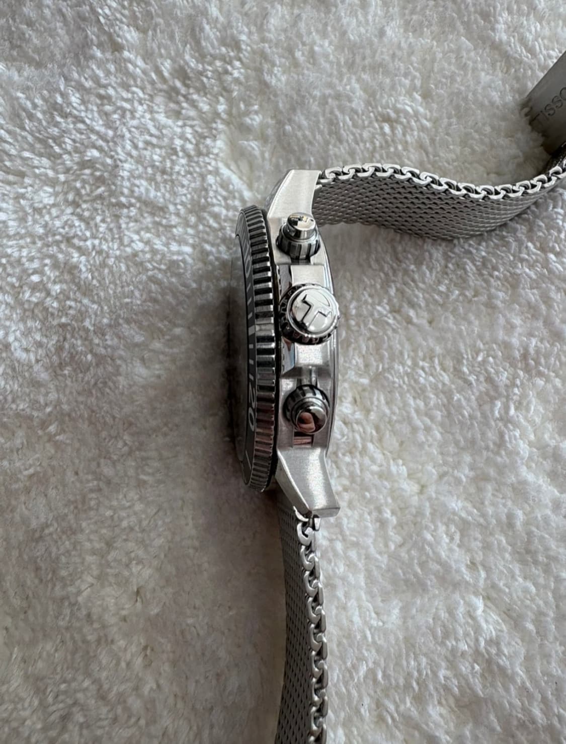 티쏘 씨스타 1000 크로노그래프 딥그린 메탈 상품이미지5