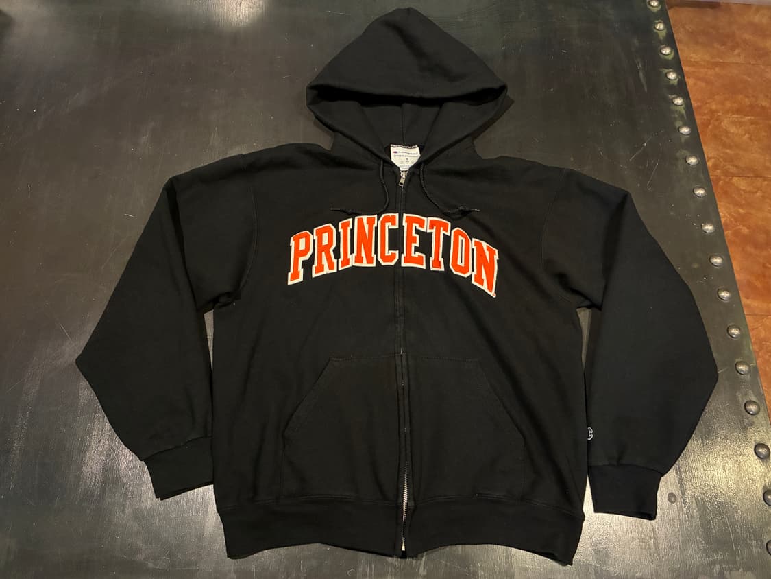 M) 챔피온 프린스턴 대학 후드집업 블랙 상품이미지1