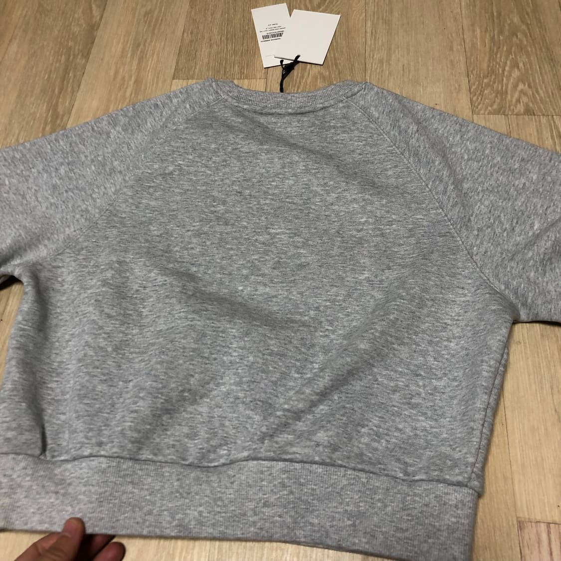 (S) 새상품 마리떼 프랑소와 저버 W 마린 로고 스웨트 셔츠 팬츠 세트 상품이미지8