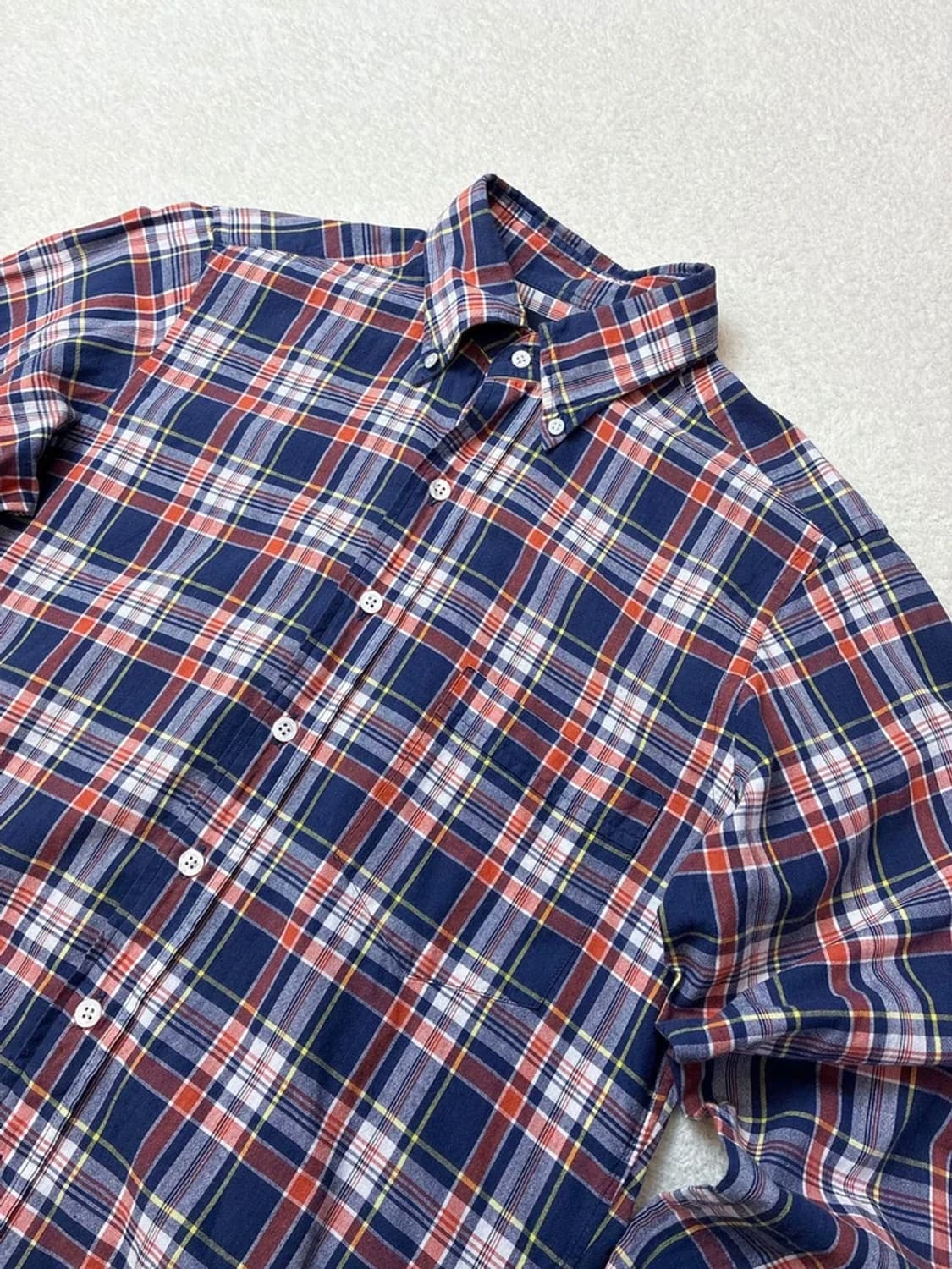 드레익스 잉글랜드 마드라스 체크 셔츠 PN5810 상품이미지2