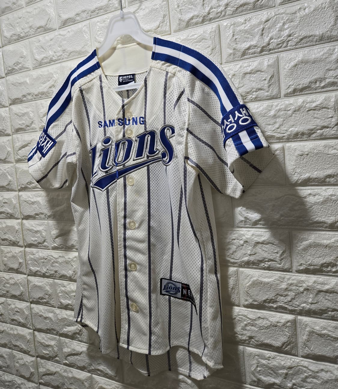 네포스 삼성라이온즈 왕조 구자욱 유니폼 저지 85~90 상품이미지3