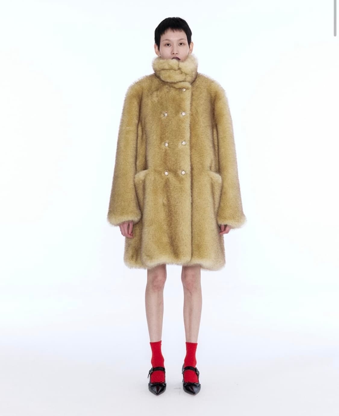 낸시부 퍼 코트  상품이미지1