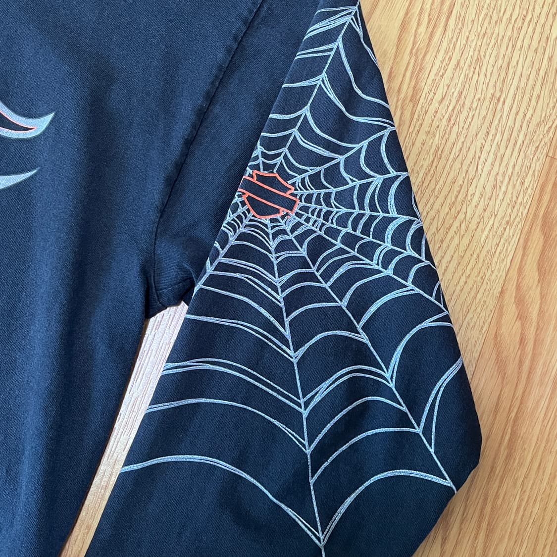 할리데이비슨 스파이더 웹 롱슬리브 상품이미지3