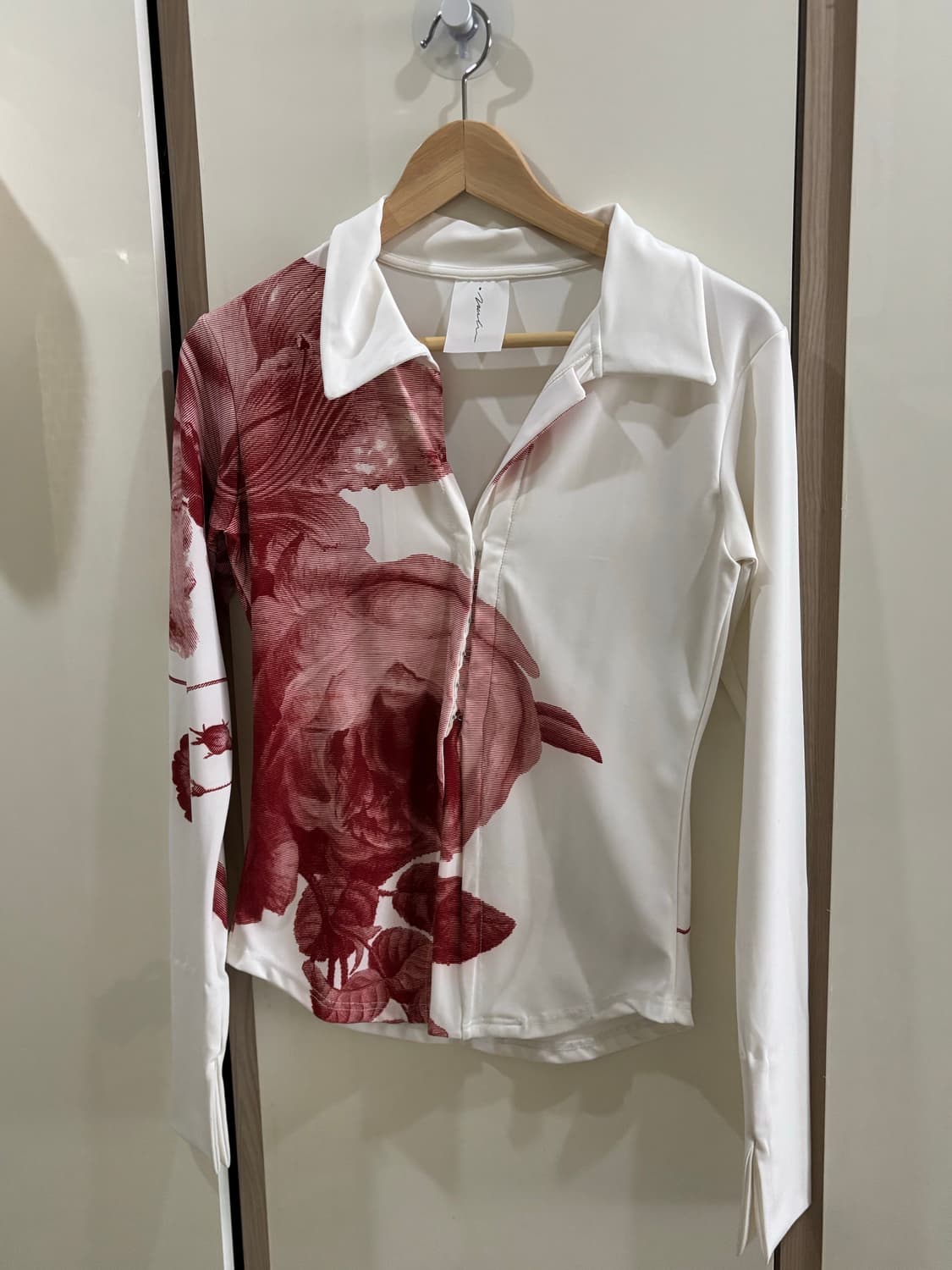 나체 하프톤 져지 셔츠 상품이미지1