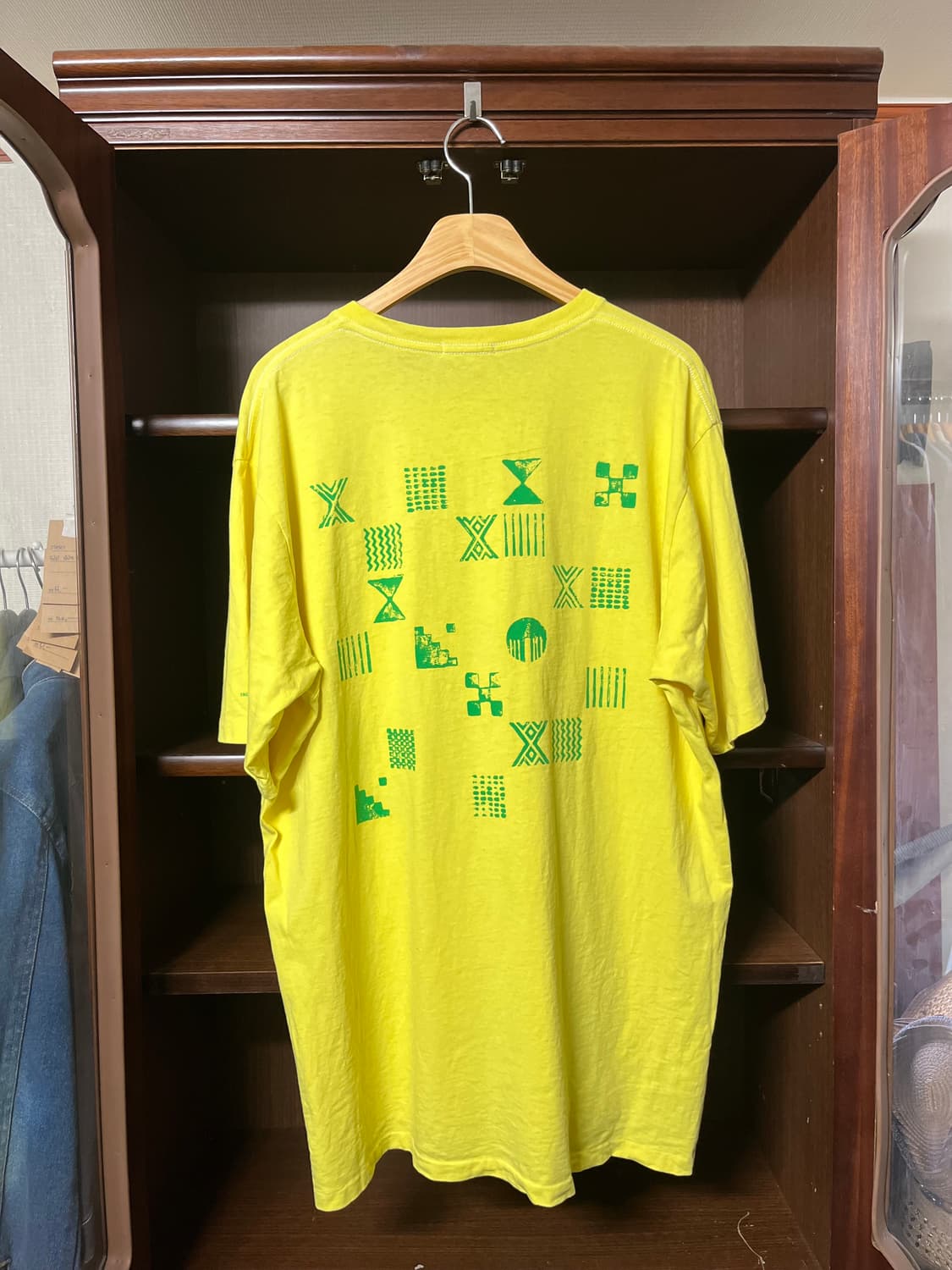 Engineered Garments printed cross crew T 상품이미지8