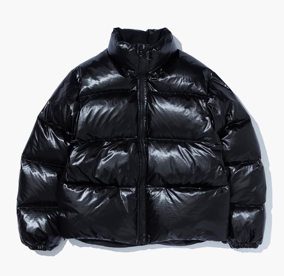 YEAH 글로시패딩 블랙 3사이즈 상품이미지1