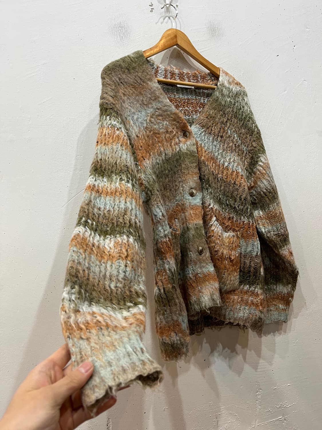 WEGO JPN 루즈핏 가디건 우먼즈  상품이미지2