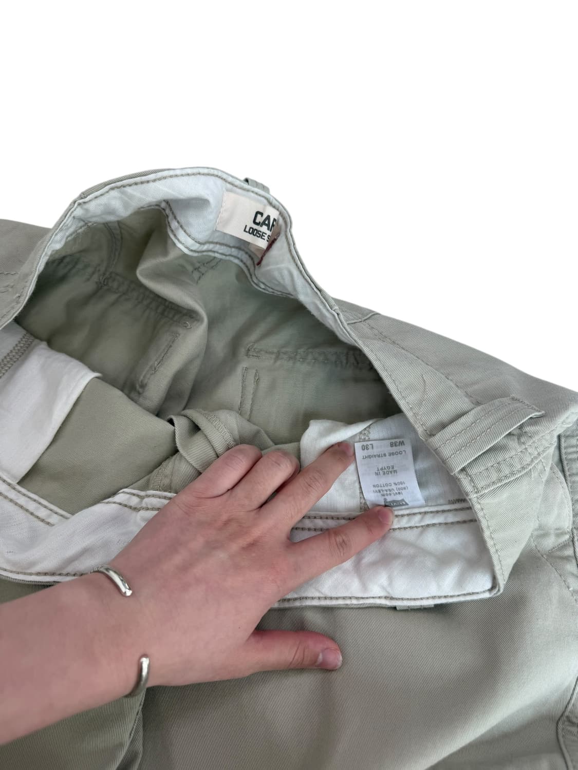 리바이스 라이트 베이지 카고팬츠 상품이미지7