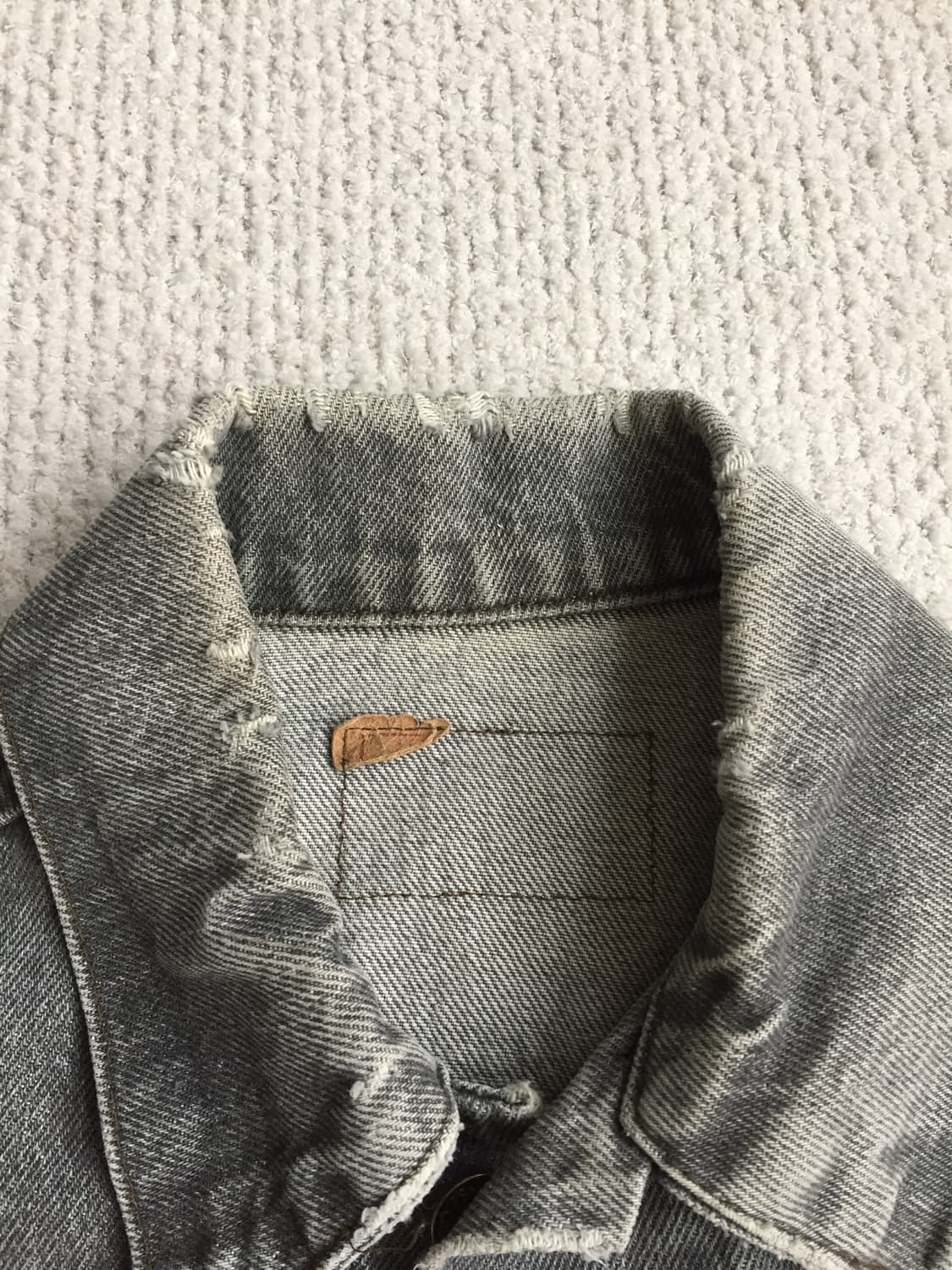 80’s levis 리바이스 70506 블랙 데님자켓 상품이미지7