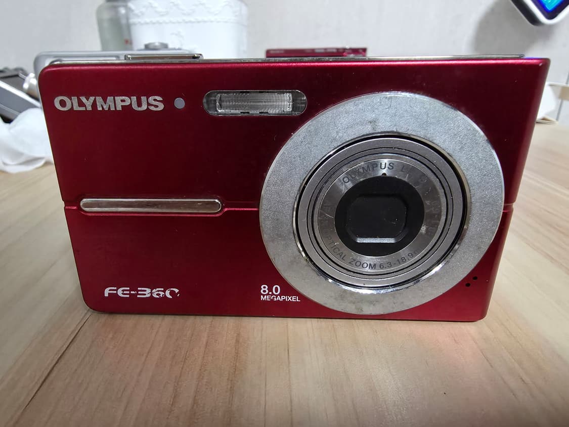 올림푸스 FE-360 빈티지 디지털카메라(하자) 상품이미지1