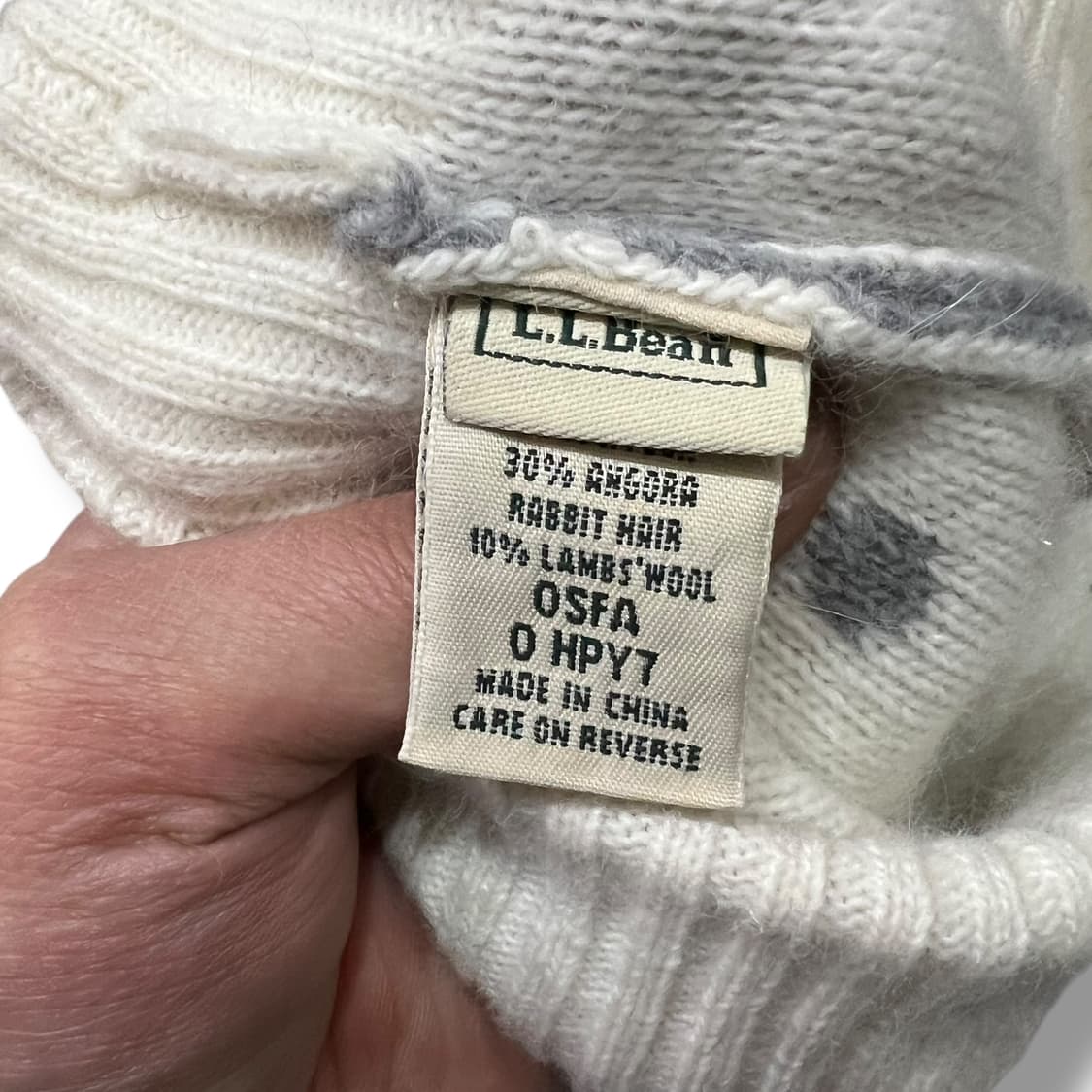  엘엘빈 울혼방 도트 비니 y15670 상품이미지4