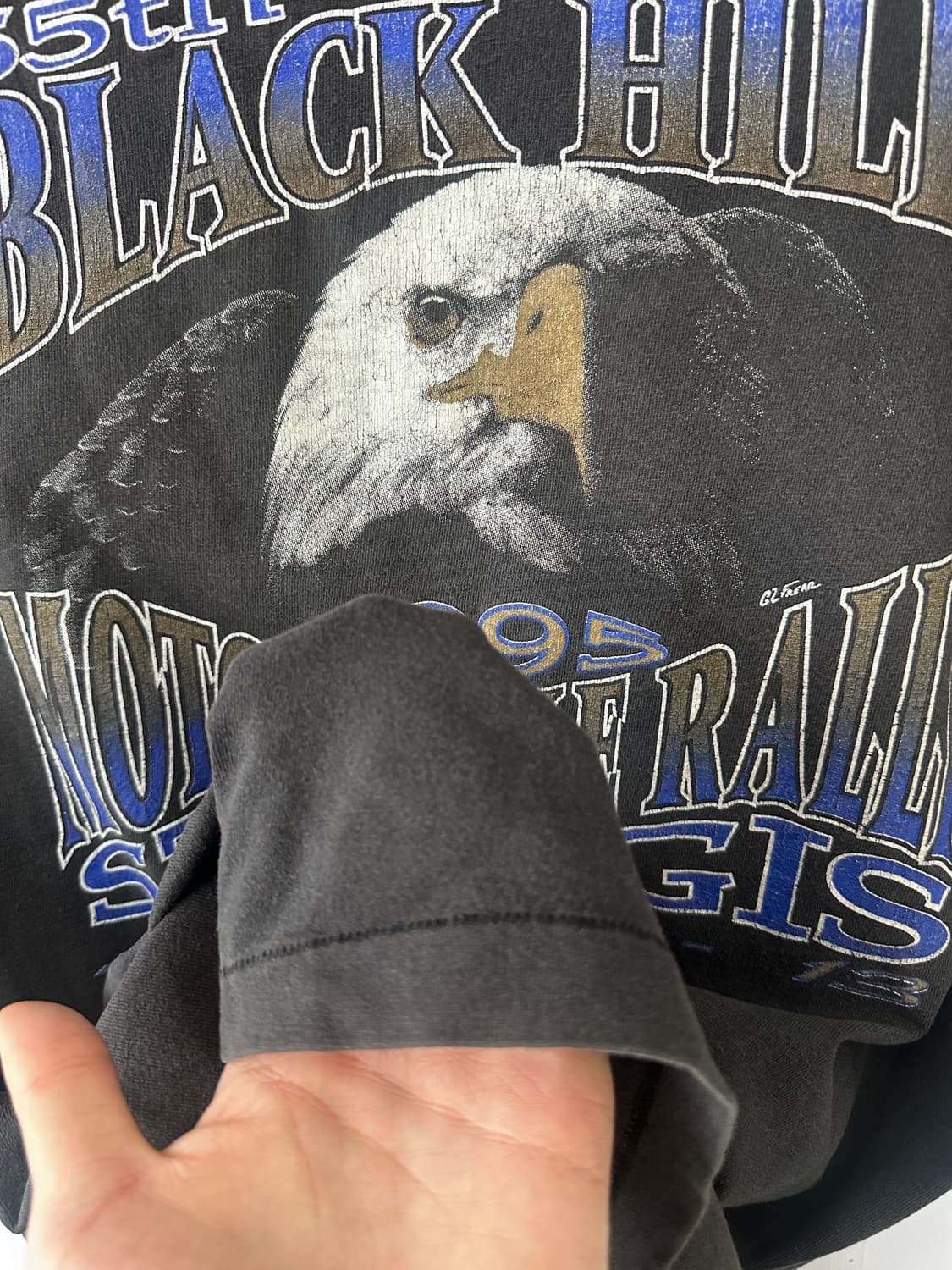 90s usa sturgis black hills tee 상품이미지6