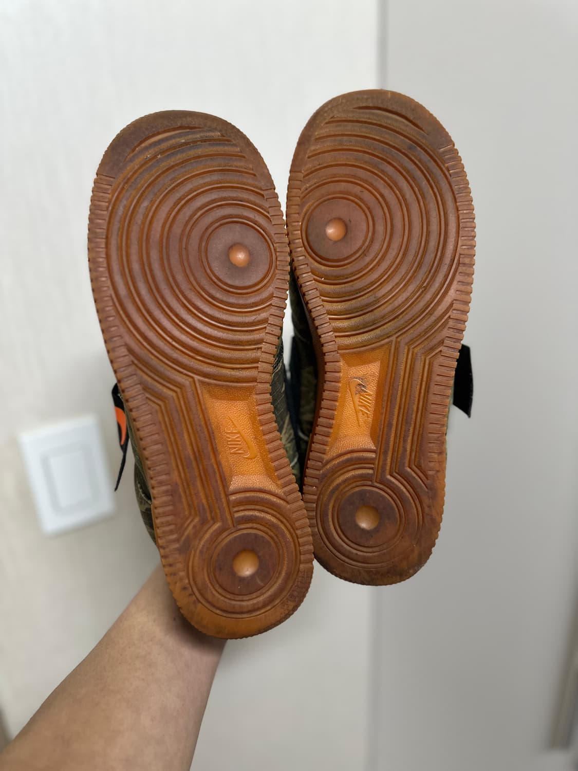 나이키 x 칼하트 에어포스1 유틸리티 카모 265mm 상품이미지4