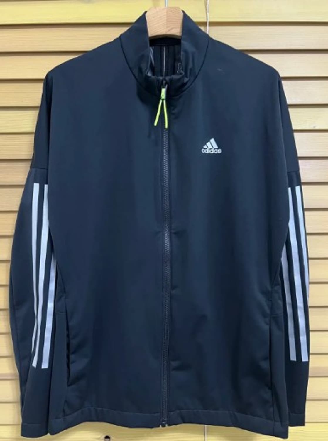 아디다스 여성 블랙 바람막이집업점퍼 L 상품이미지2